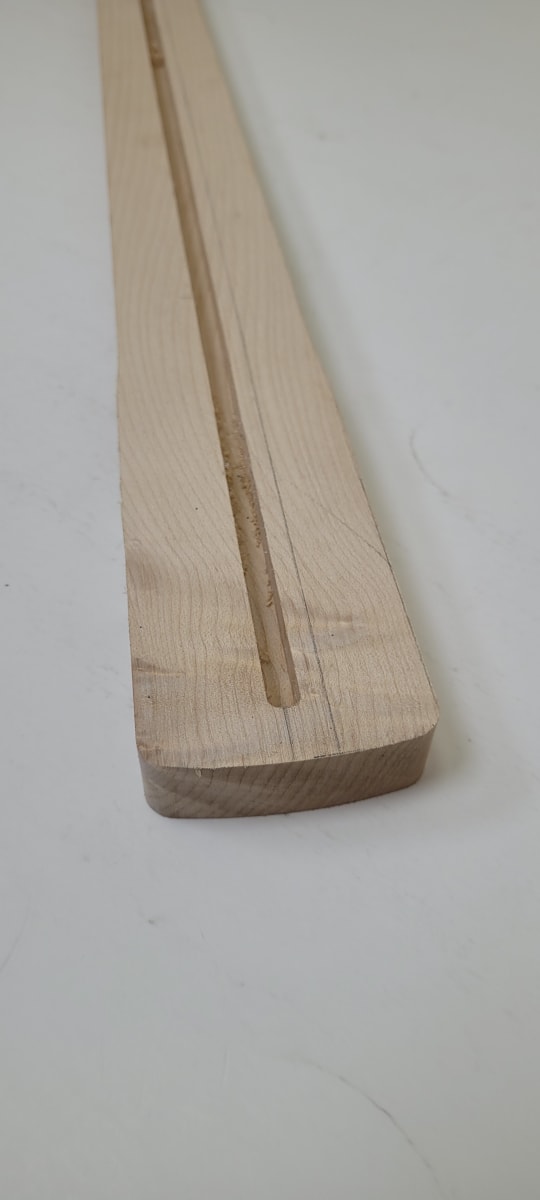 Mastil LB Luthier A-5 Tipo Strato Semi Elaborado de Maple Canadiense Especial3