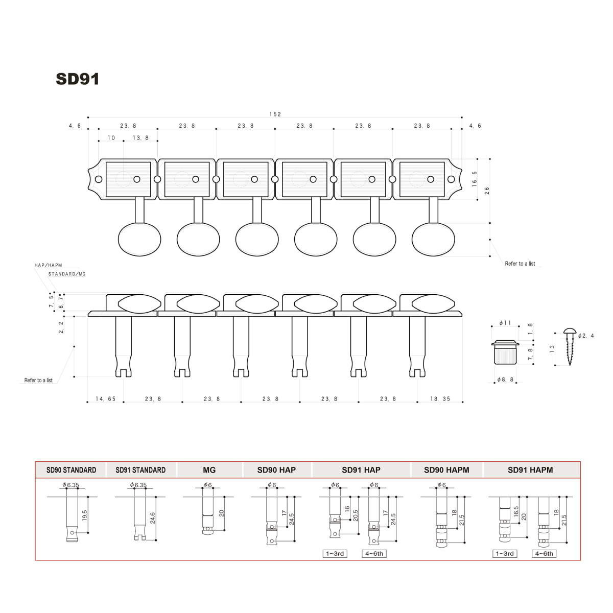 Clavijero Gotoh SD91-05MA 6R Nickel9