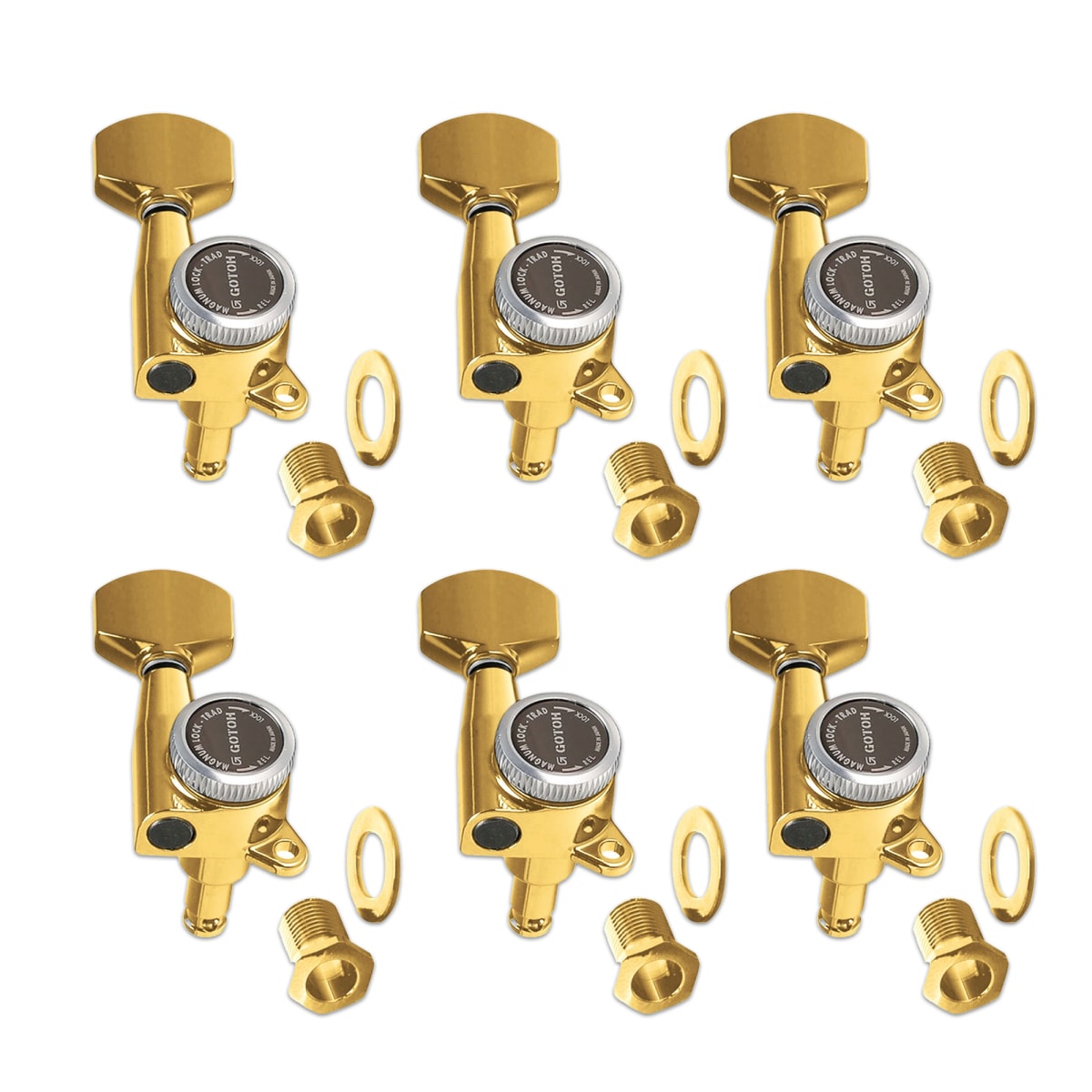 Clavijero con Locking MGT 6L Gold SG381-07 0