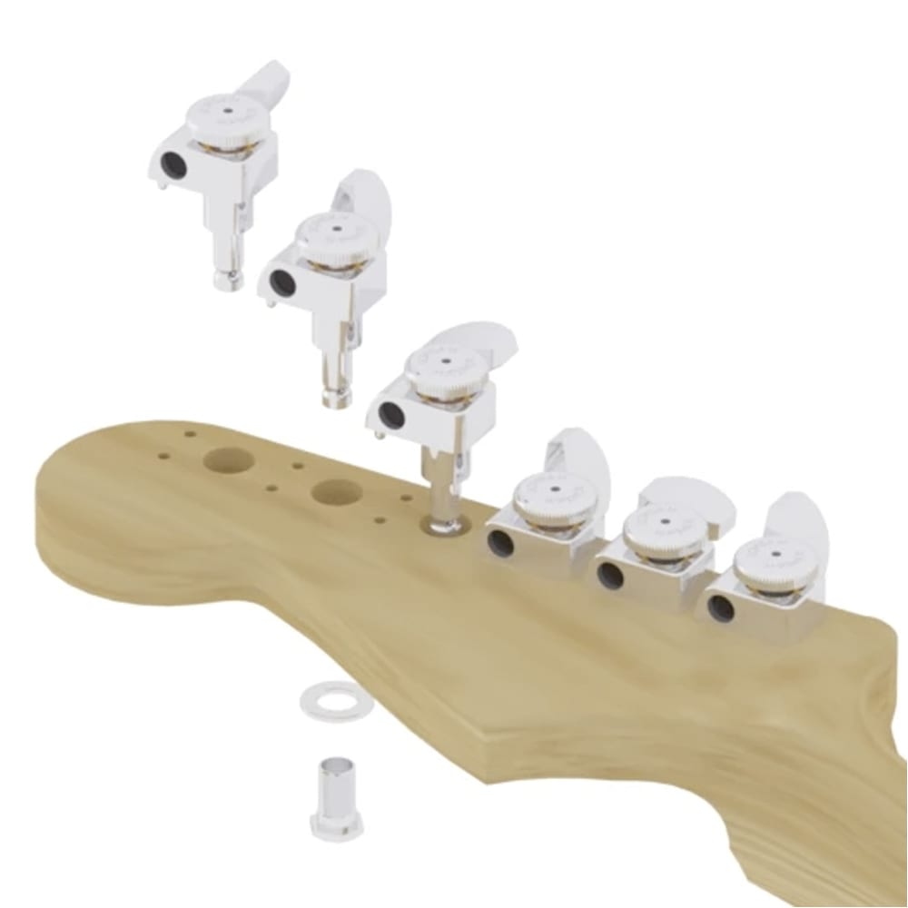 Clavijero 6L con Locking. Mod 6K1FEL0B-STAG. Boton: 07. Color Black9