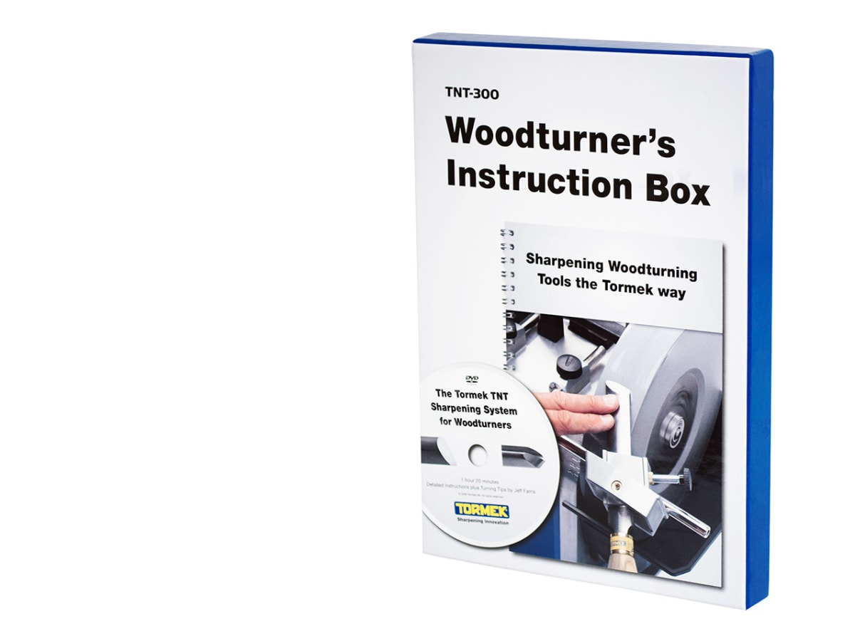 Caja de Instrucciones DVD y Manual Tormek. Mod: TNT-3002