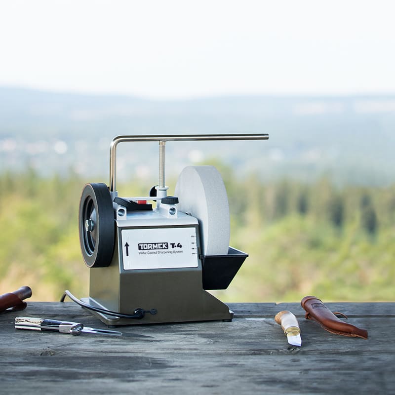 Afiladora Profesional Tormek T4 Bushcraft para Herramientas8