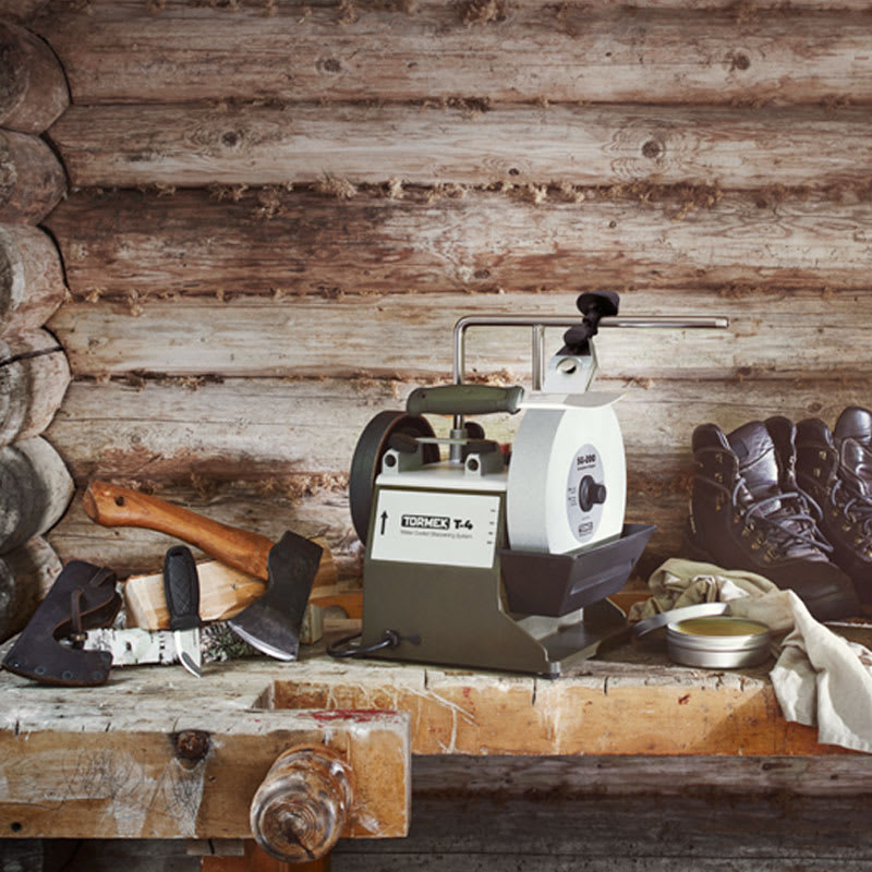 Afiladora Profesional Tormek T4 Bushcraft para Herramientas10