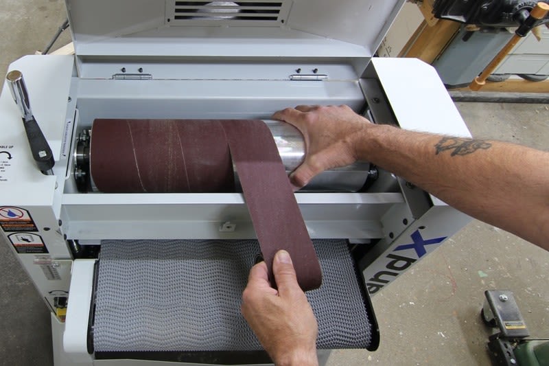 Banda de Lija Grano 60 para Calibradora de Tambor LBDL-179