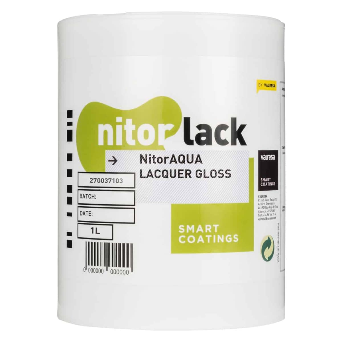 Pack Primer + Lacquer Gloss NitorAqua de Nitorlack 1 lt3