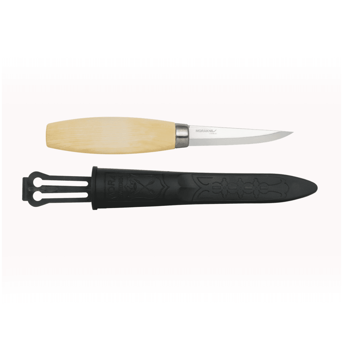 Pack de Cuchillos de Tallado Morakniv 106 (C) y 120 (C) Acero al Carbono con Estuche15