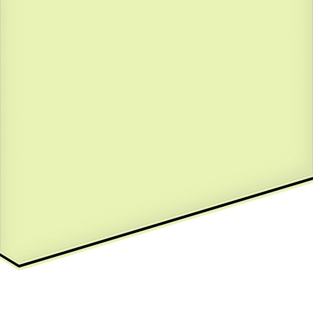 Lamina para Pickguard 300 x 450 mm. Mod: PC-MI. Color: Mint Ivory. 3-ply 3