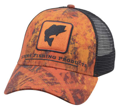 JOCKEY BASS ICON TRUCKER VELOCITY PRINT ORANGE1