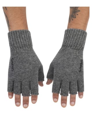 GUANTES WOOL HALF FINGER GLOVE STEEL1