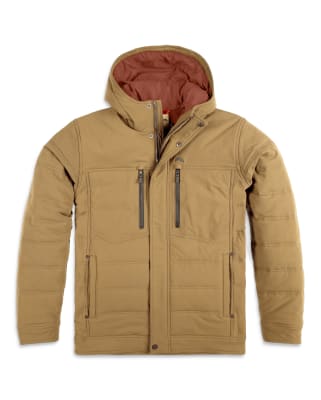 CHAQUETA CARDWELL HOODED JACKET CAMEL