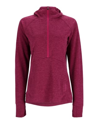 POLERA WMS BUGSTOPPER HOODY FUCHSIA HEATHER1