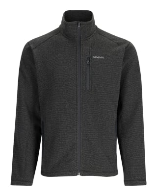 POLAR RIVERSHED FULL ZIP BLACK HEATHER