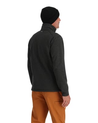 POLAR RIVERSHED FULL ZIP BLACK HEATHER