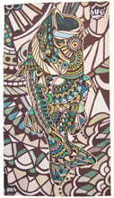 BANDANA FISH GAITER LARKO'S DOODLE BASS1