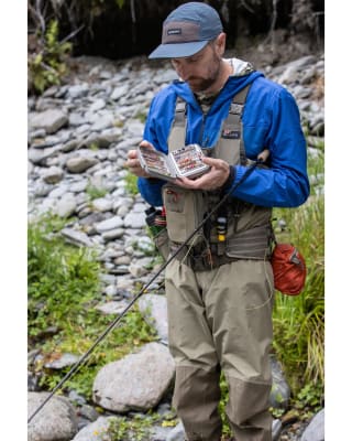 WADER FLYWEIGHT STOCKINGFOOT DARK STONE