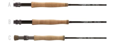 CAÑA PESCA CON MOSCA BLUE RIBBON ROD PESCA CHECA