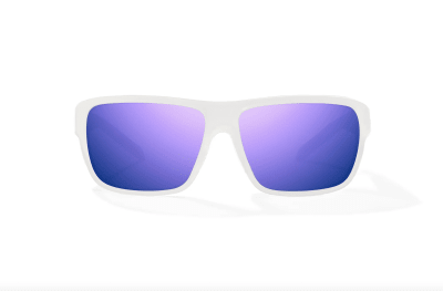 LENTES RIGOLETS WHITE/SILVER MATTE GLASS