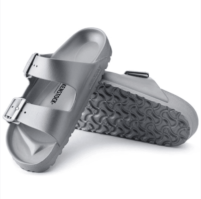ARIZONA EVA METALLIC SILVER NARROW FIT1