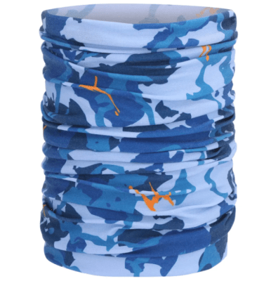 BANDANA SIMMS NECK GAITER REGIMENT CAMO OCEAN1