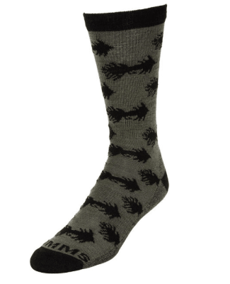 CALCETIN DAILY SOCK WOOLLY BUGGER MOSS1