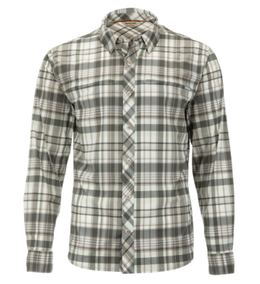 CAMISA STONE COLD LS SHIRT SAGE MADRAS PLAID1