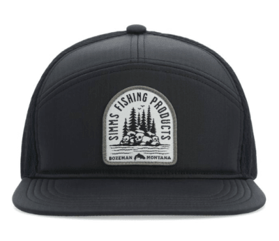 JOCKEY 7-PANEL TECH TRUCKER BLACK1