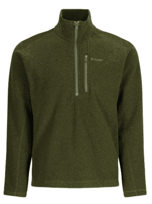 POLAR RIVERSHED HALF ZIP RIFFLE HEATHER
