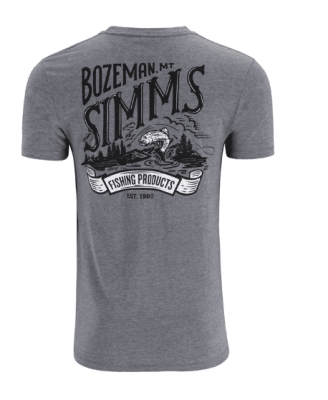 POLERA BOZEMAN SCENE T-SHIRT ATHLETIC HEATHER