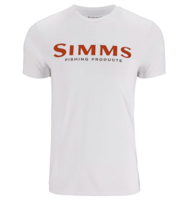 POLERA SIMMS LOGO T-SHIRT PURE WHITE