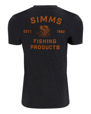 STACKED BASS T-SHIRT CHARCOAL HEATHER