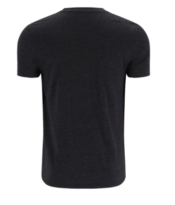 POLERA TROUT OUTLINE T-SHIRT DARK GUNMETAL HEATHER