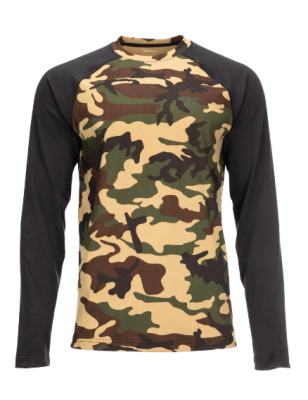 PRIMERA CAPA LIGHTWEIGHT BASELAYER TOP WOODLAND CAMO1