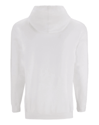 POLERON UNISEX SIMMS LOGO HOODY WHITE