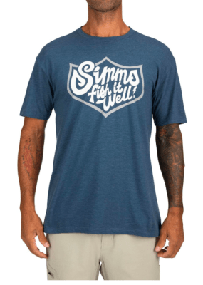 POLERA FISH IT WELL BADGE SAILO BL HEATHER