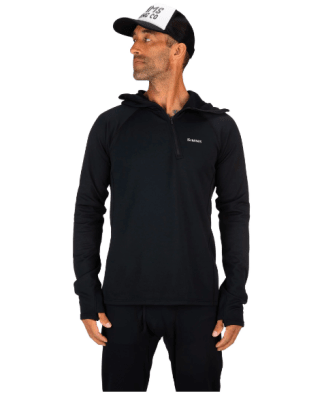PRIMERA CAPA HEAVYWEIGHT BASELAYER HOODY BLACK