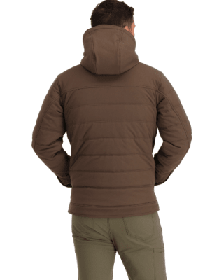 CARDWELL HOODED JACKET HICKORY