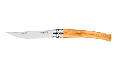 CUCHILLO FILETEADOR OLIVE WOOD CON FUNDA
