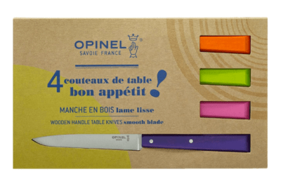 SET 4 TABLE KNIVES BOX N°125