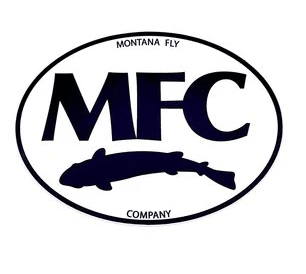 LOGO STICKER BLACK & WHITE OVAL