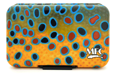 CAJA POLY FLY BOX MADDOX'S BROWN TROUT XI SKIN1