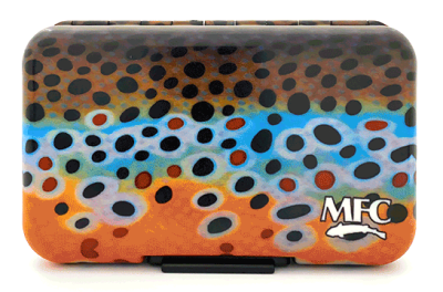 CAJA POLY FLY BOX MADDOX'S BROWN XVI