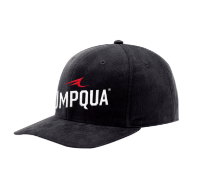 JOCKEY UMPQUA LOGO CORDUROY TRUCKER BLACK1