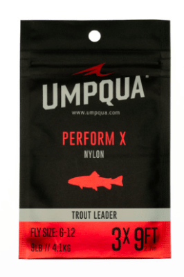 LEADER PERFORM X TROUT LEADER 9' (3 PACK)