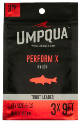 LEADER PERFORM X TROUT LEADER 10' 3 PACK1