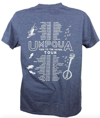 POLERA FOLK CONCERT HEATH NAVY