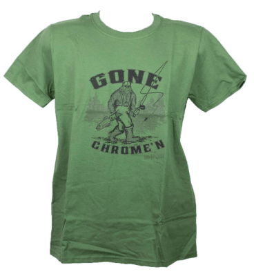 POLERA GONE CHROME'N MILITARY GREEN