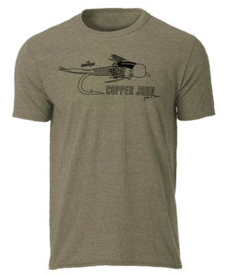 POLERA TEE FLY GUY COPPER JOHN GREEN1