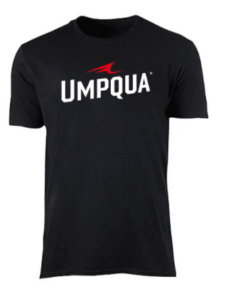 POLERA TEE UMPQUA LOGO BLACK