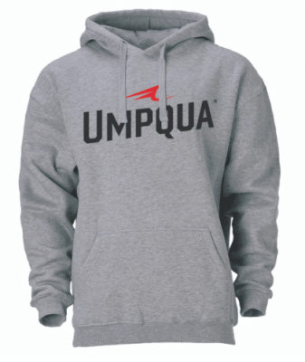 POLERON HOODY UMPQUA LOGO HEATHER