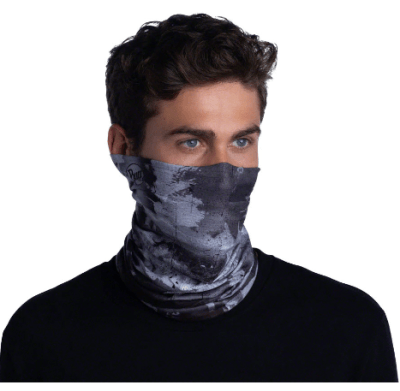 BANDANA ORIGINAL ECOSTRETCH GEOLINE GREY1